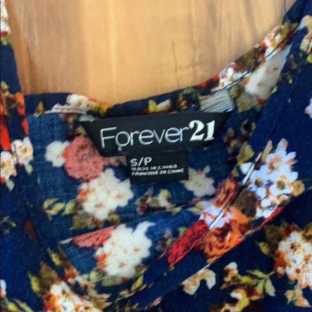 Floral scoop neck dress - Picture 3 of 4